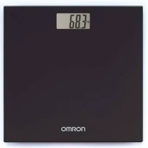 Omron HN 289 Black Automatic Personal Digital Weight Machine With Large LCD Display and 4 Sensor Technology For Accurate Weight Measurement
