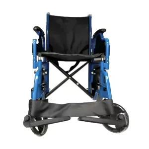 ABCO SURGICOS Steel Manual Wheelchair with Fixed Armrest and Footrest, KY904B