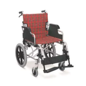 AAR KAY Aluminium Wheel Chair with hand break AKE-104