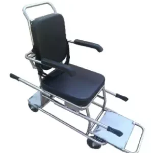 Acme Enterprises 125mm Stainless Steel Airport Wheel Chair Fixed ACME 1060