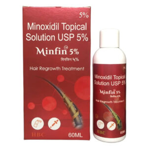Minfin 5% hair Growth solution  (60 ml)