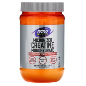 NOW Foods, Sports, Micronized Creatine Monohydrate 500g