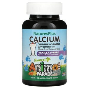 Nature?s Plus, Animal Parade, Calcium, Children?s Chewable Supplement, 90 Tablets