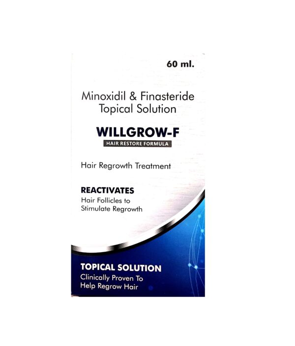 Willgrow F Hair Regrowth Solution 60ml