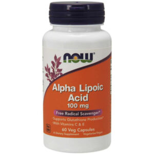 Now Alpha Lipoic Acid 100mg ? 60 Veg Capsules
