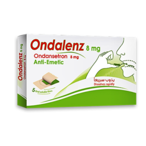 ONDALENZ 8 MG ( ONDANSETRON ) 5 ORODISPERSIBLE FILMS