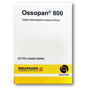OSSOPAN ? 800 ( OSSEIN HYDROXYAPATITE COMPOUND 830 MG ) 20 FILM-COATED TABLETS