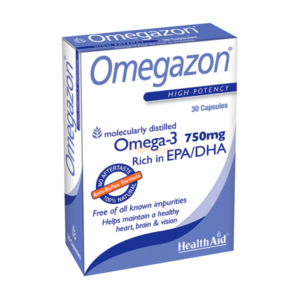 Health Aid Omegazon Capsules (Omega 3 Fish Oil) 30?s