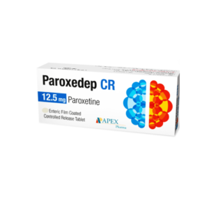 PAROXEDEP CR 12.5 MG ( PAROXETINE ) 30 FILM-COATED CONTROLLED-RELEASE TABLETS