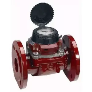 Capstan Sensus Woltman Flange End Class-B Hot Water Flow Meter With Sensus Electronic Reader 100 mm