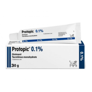 PROTOPIC 0.1 % ( TACROLIMUS ) OINTMENT 30 GM