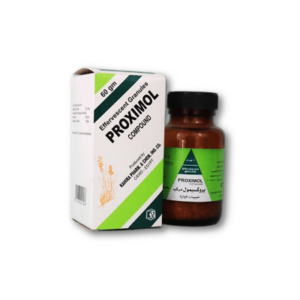 PROXIMOL COMPOUND EFFERVESCENT GRANULES ( HALFA BAR+ HEXAMINE + PIPERAZINE CITRATE ) BOTTLE 60 GM