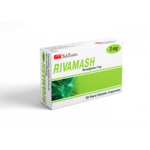 RIVAMASH 3 MG ( RIVASTIGMINE ) 30 CAPSULES