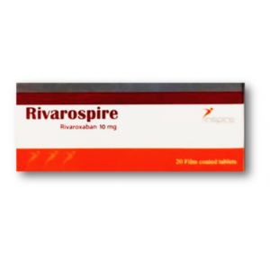 RIVAROSPIRE 10 MG ( RIVAROXAPAN ) 20 FILM-COATED TABLETS