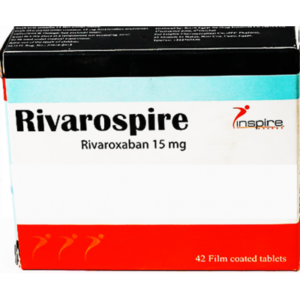 RIVAROSPIRE 15 MG ( RIVAROXAPAN ) 42 FILM-COATED TABLETS