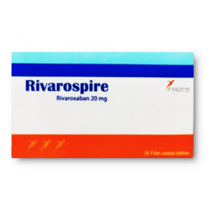 RIVAROSPIRE 20 MG ( RIVAROXAPAN ) 20 FILM-COATED TABLETS