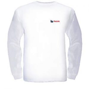 RxLink White T-Shirt LS XL