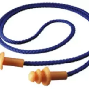 3M 1270 25 dB Corded Ear Plugs Orange/Blue