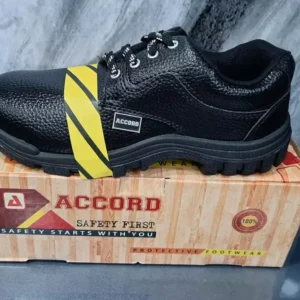Accord 10.0 No. Black Plain Toe Safety shoes