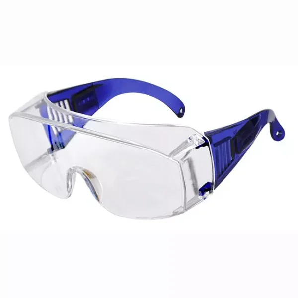 Karam ES007 Scratch-Resistant Clear Safety Goggles Pack of 10