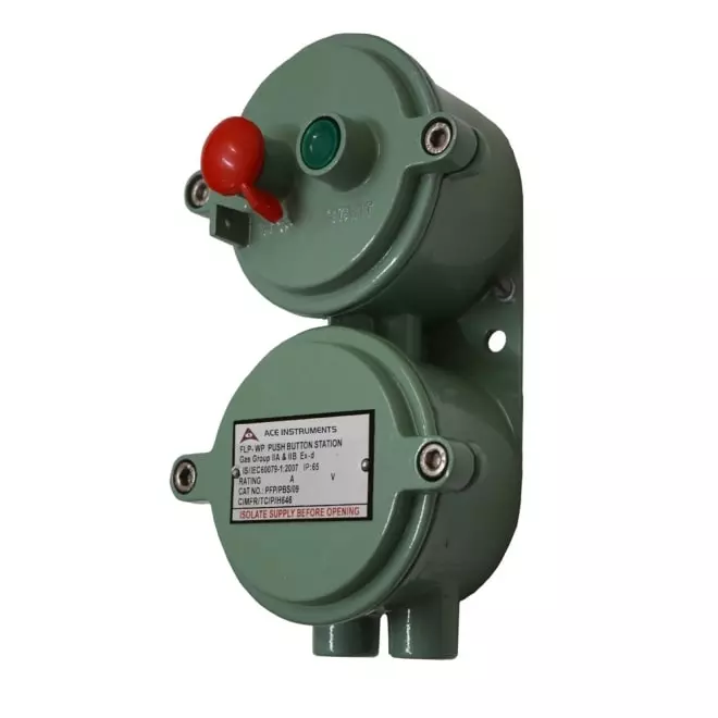 ACE Instruments Flameproof Push Button Station