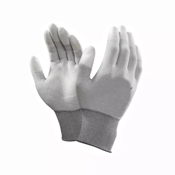 BRALA Anti Static PU Coated ESD Electronic Safety Hand Gloves Nylon Free Size