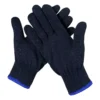 BRALA 60 g Cotton Safety Gloves (Blue, M Size)