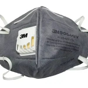 3M 9004 GV Flat Fold Particulate Respirator Mask Grey
