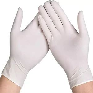 Matig GNB30 Powder Free Nitrile Examination Gloves White (Pack of 100 Piece)