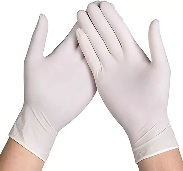 Matig GNB30 Powder Free Nitrile Examination Gloves White (Pack of 100 Piece)
