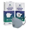 CARE VIEW CV-FENDER-EL-GREY-5 N95 Anti Pollution Mask (Pack of 5)