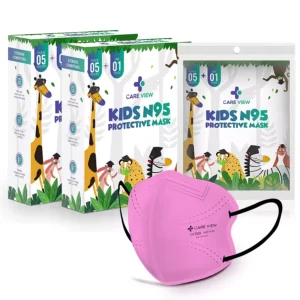 CARE VIEW CV-KID-PINK-6 N95 Kids Face Mask (Pack of 6)