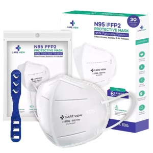 CARE VIEW CV1221-30 N95 Protective Mask (Pack of 30)