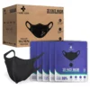 CARE VIEW CV-3PLY-3D-BLACK-POUCH-50 Disposable Mask (Pack of 50)