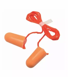 3M 1100 Series 29 dB Orange Foam Corded Ear Plugs, 1110 (Pack of 100 Pcs)