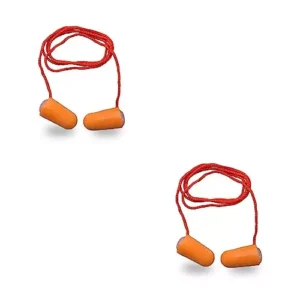 Ladwa Venus Reusable Extra Soft Ear Plugs Corded With Noise Cancellation