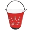 Attack Fire 9 L Fire Bucket Iron Red (Pack of 9)