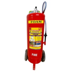 Firecon Foam Trolley Type Fire Extinguisher Internal Co2 300 g Cartridge Type 25 L, NE-22