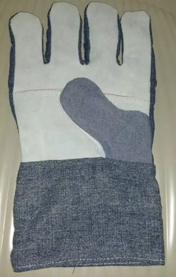 GWS Palm Leather  Jeans Hand Gloves Black & White