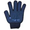 Midas Full Finger Frontier Polka Dotted Hand Gloves Blue M Size, MK485NB 1D B FR (Pack of 1 Pair)