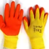 GWS Full Finger Dipped Hand Glove Yellow & Orange