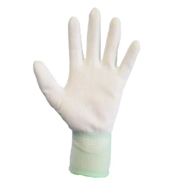 GWS PU Hand Gloves White (Pack of 1 Pair)