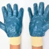 GWS Full Finger Dipped Hand Glove Blue