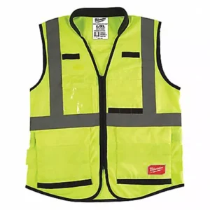 Milwaukee K2425 High Visibility Vest 2XL/3XL Ylw/Green, 55FF25