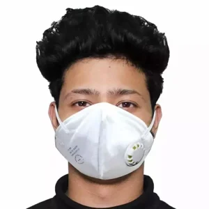 ORILEY OA5106 Universal Unisex PI-N95 Metal Nose Pin Face Mask White