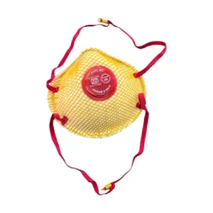 Ladwa Respirator Face Mask Non-Woven Yellow for Men & Women