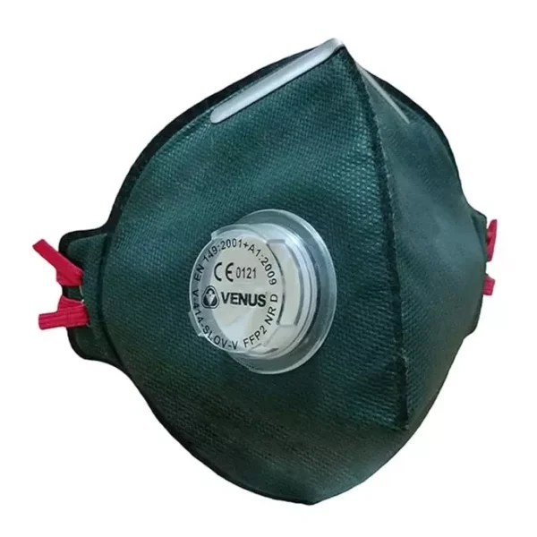Venus V-414 SLOV-V Painting Respirator Face Mask with Exhalation Valve, 20486801 (Pack of 5 Piece)
