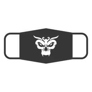 ORILEY OA5066 Universal Unisex Reusable Cotton Face Mask Black (Pack of 5)