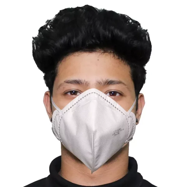 ORILEY OA5120 Universal Unisex V-N95 Disposable Face Mask White (Pack of 2)