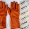 Midas Rubber Hand Gloves, Orange 12 Inch Size, (Pack of 36 Piece)